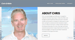 Desktop Screenshot of chrisgribble.com