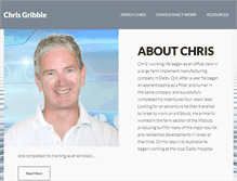 Tablet Screenshot of chrisgribble.com
